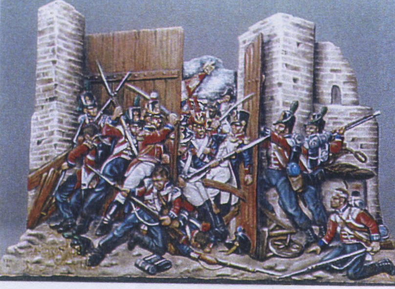 LP122 British Defending Hougomont against French
